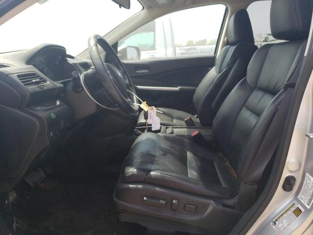 2HKRM4H72DH681176 - 2013 HONDA CR-V EXL SILVER photo 7