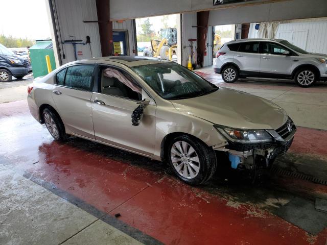 1HGCR2F84EA103307 - 2014 HONDA ACCORD EXL TAN photo 4