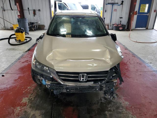 1HGCR2F84EA103307 - 2014 HONDA ACCORD EXL TAN photo 5