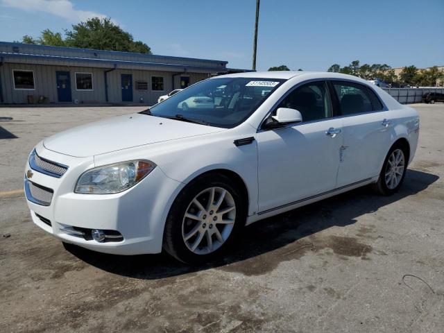 1G1ZE5E08AF325193 - 2010 CHEVROLET MALIBU LTZ თეთრი ფოტო 1