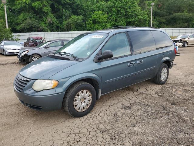 2C4GP44R05R590434 - 2005 CHRYSLER TOWN & COU LX TEAL photo 1