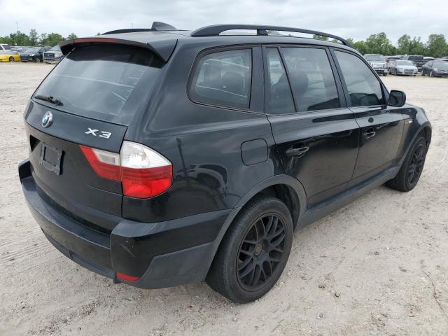 WBXPC934X7WF22382 - 2007 BMW X3 3.0SI BLACK photo 3