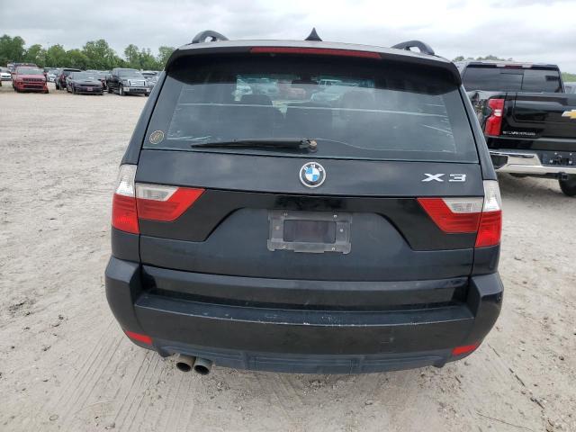 WBXPC934X7WF22382 - 2007 BMW X3 3.0SI BLACK photo 6