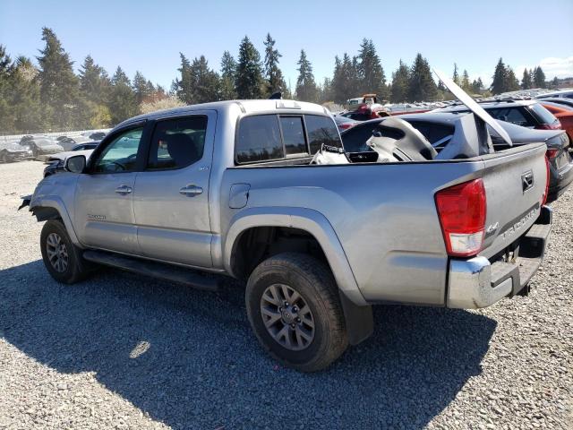 3TMCZ5AN8HM087066 - 2017 TOYOTA TACOMA DOUBLE CAB GRAY photo 2