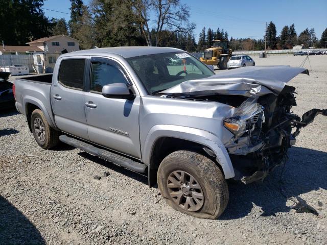 3TMCZ5AN8HM087066 - 2017 TOYOTA TACOMA DOUBLE CAB GRAY photo 4