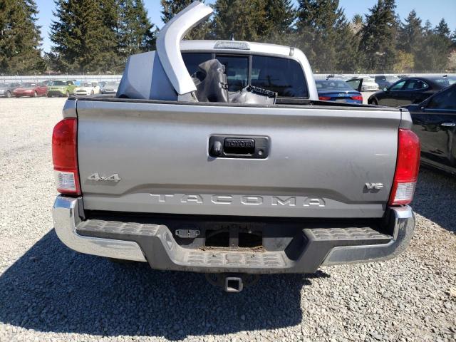 3TMCZ5AN8HM087066 - 2017 TOYOTA TACOMA DOUBLE CAB GRAY photo 6