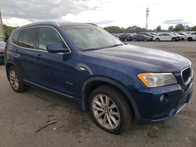 5UXWX9C56D0A08757 - 2013 BMW X3 XDRIVE28I BLUE photo 4