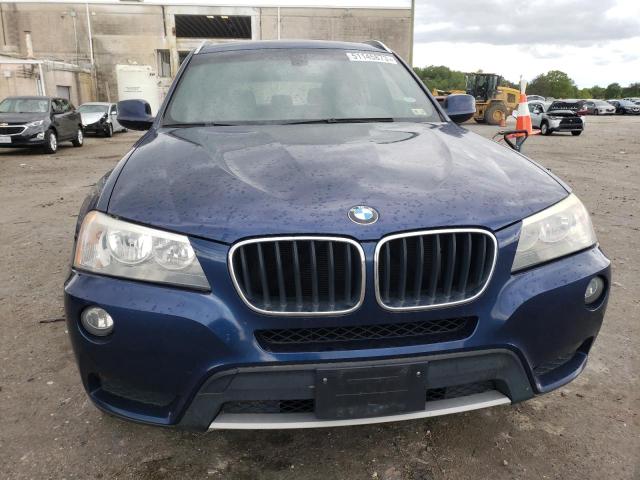 5UXWX9C56D0A08757 - 2013 BMW X3 XDRIVE28I BLUE photo 5