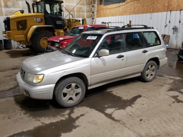 JF1SF65681H725555 - 2001 SUBARU FORESTER S SILVER photo 1