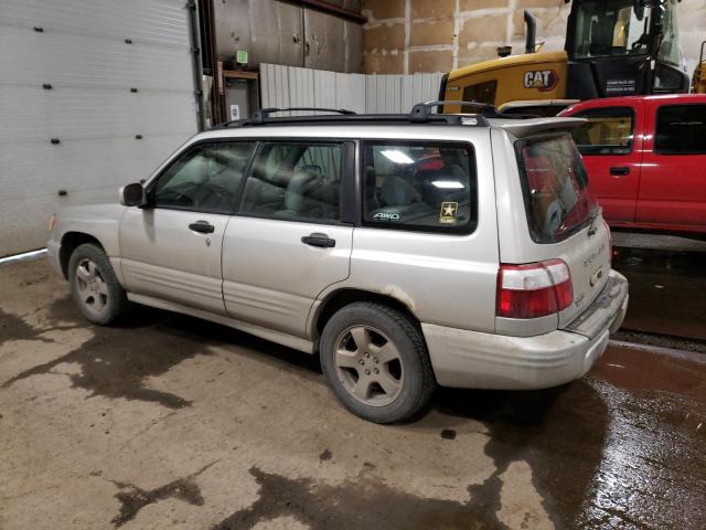 JF1SF65681H725555 - 2001 SUBARU FORESTER S SILVER photo 2