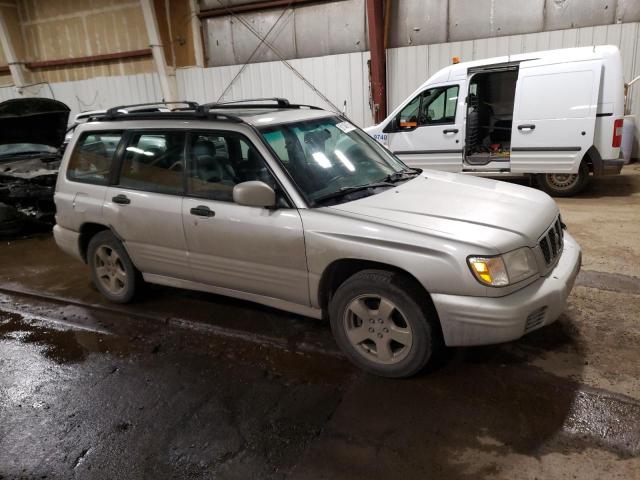 JF1SF65681H725555 - 2001 SUBARU FORESTER S SILVER photo 4