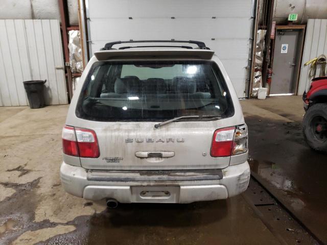 JF1SF65681H725555 - 2001 SUBARU FORESTER S SILVER photo 6