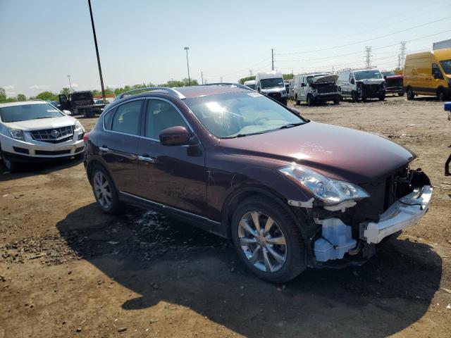 JN1AJ0HR9BM853712 - 2011 INFINITI EX35 BASE 红色 照片 4