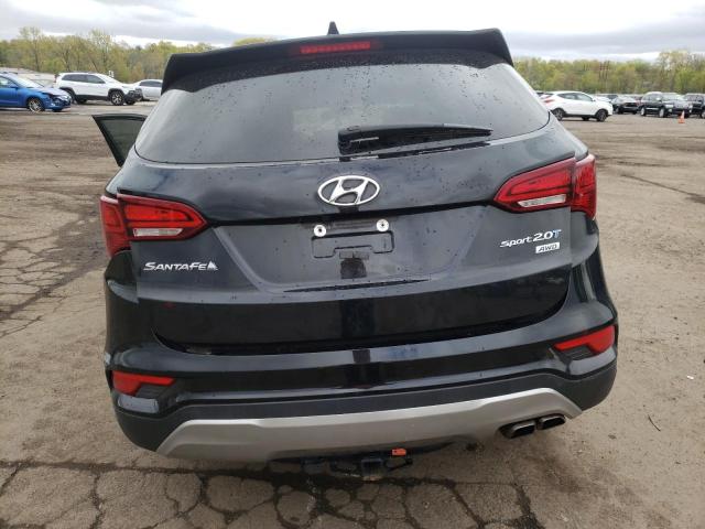 5XYZUDLA8HG477580 - 2017 HYUNDAI SANTA FE S BLACK photo 6