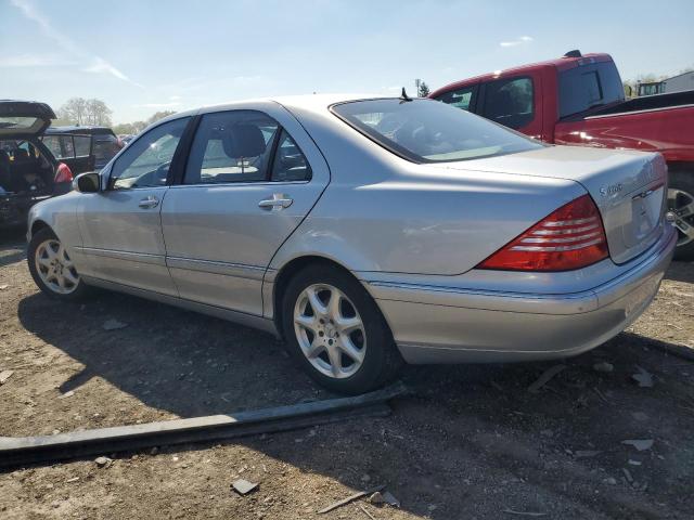 WDBNG83JX4A425597 - 2004 MERCEDES-BENZ S 430 4MATIC SILVER photo 2