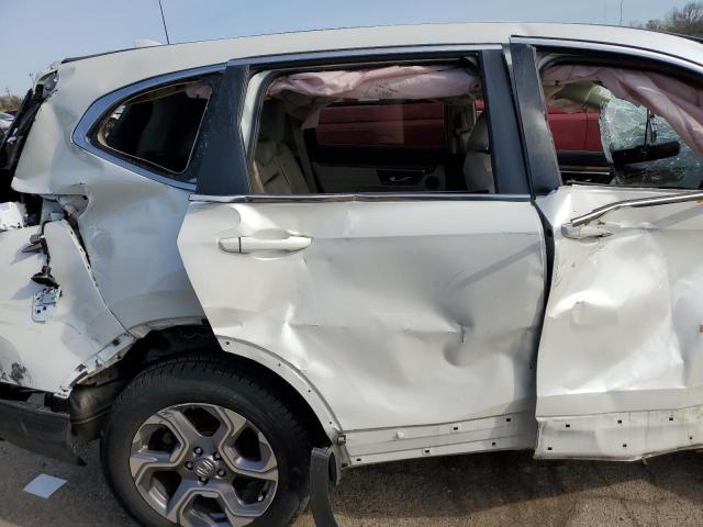 2HKRW2H83JH643653 - 2018 HONDA CR-V EXL WHITE photo 10