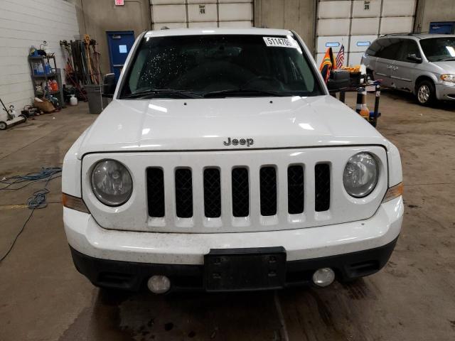 1C4NJRFB2DD222358 - 2013 JEEP PATRIOT LATITUDE WHITE photo 5