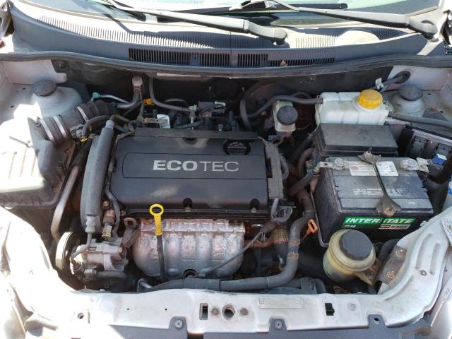 KL1TD56EX9B665854 - 2009 CHEVROLET AVEO LS ვერცხლისფერი ფოტო 11