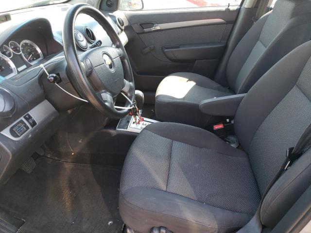 KL1TD56EX9B665854 - 2009 CHEVROLET AVEO LS ვერცხლისფერი ფოტო 7