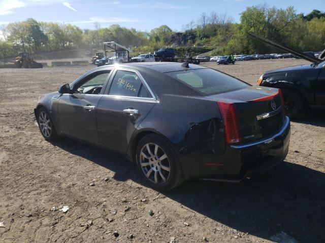 1G6DT57V990161471 - 2009 CADILLAC CTS HI FEATURE V6 BLACK photo 2