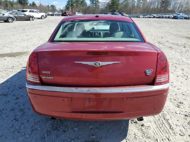 2C3LK63TX9H600196 - 2009 CHRYSLER 300C RED photo 6