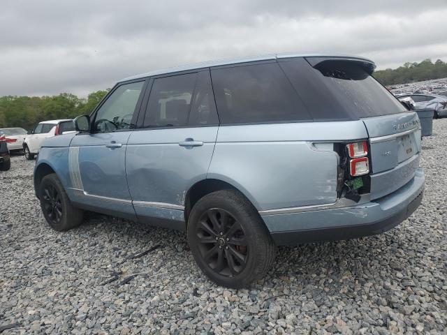 SALGS2VF1EA130994 - 2014 LAND ROVER RANGE ROVE HSE BLUE photo 2