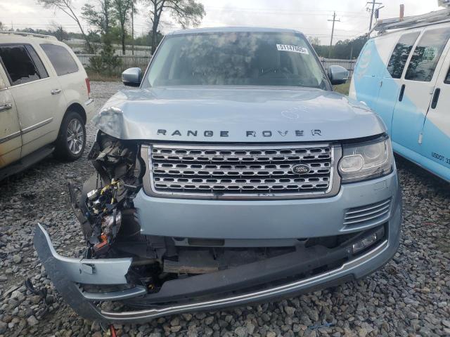 SALGS2VF1EA130994 - 2014 LAND ROVER RANGE ROVE HSE BLUE photo 5