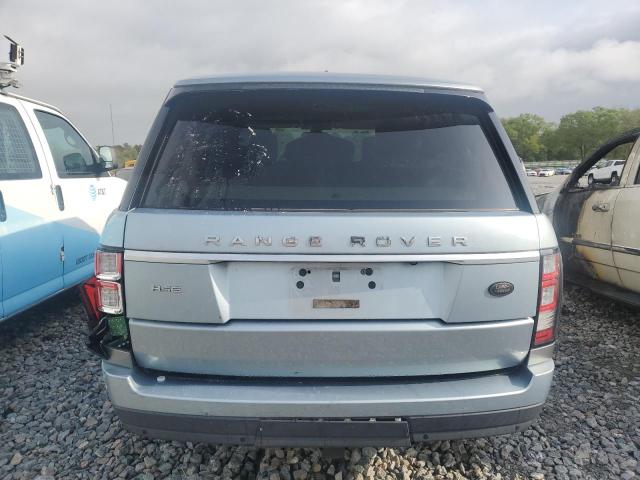 SALGS2VF1EA130994 - 2014 LAND ROVER RANGE ROVE HSE BLUE photo 6