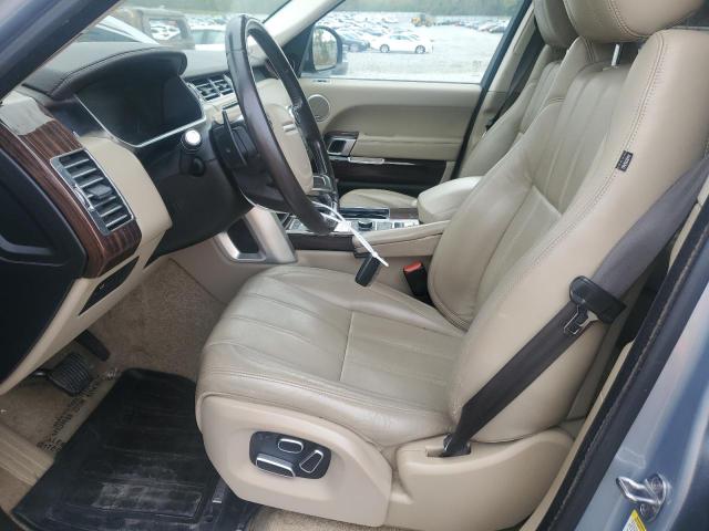 SALGS2VF1EA130994 - 2014 LAND ROVER RANGE ROVE HSE BLUE photo 7