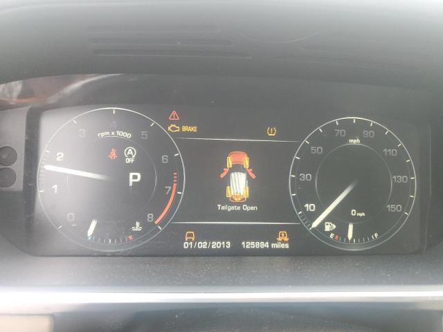 SALGS2VF1EA130994 - 2014 LAND ROVER RANGE ROVE HSE BLUE photo 9