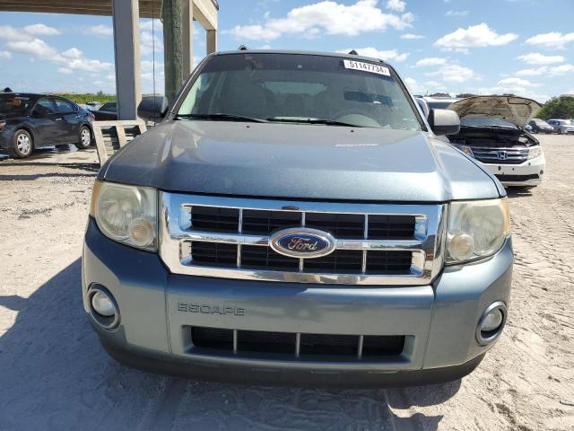 1FMCU0DG5AKA04412 - 2010 FORD ESCAPE XLT BLUE photo 5