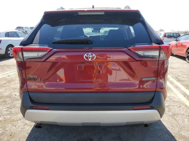 2T3J1RFV5KC005008 - 2019 TOYOTA RAV4 ADVENTURE RED photo 6