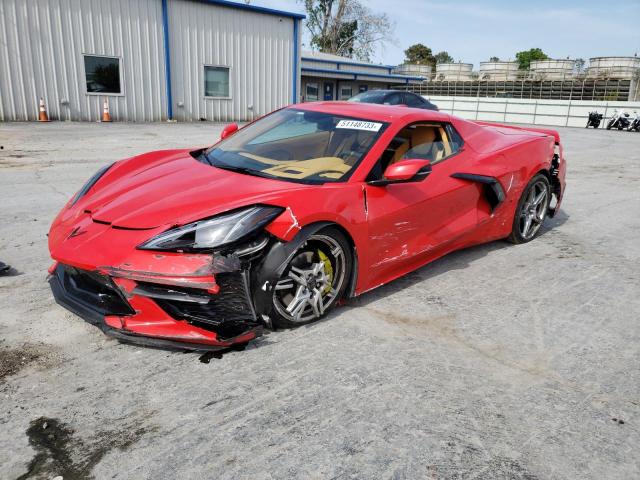 1G1YC3D45P5114025 - 2023 CHEVROLET CORVETTE STINGRAY 3LT RED photo 1