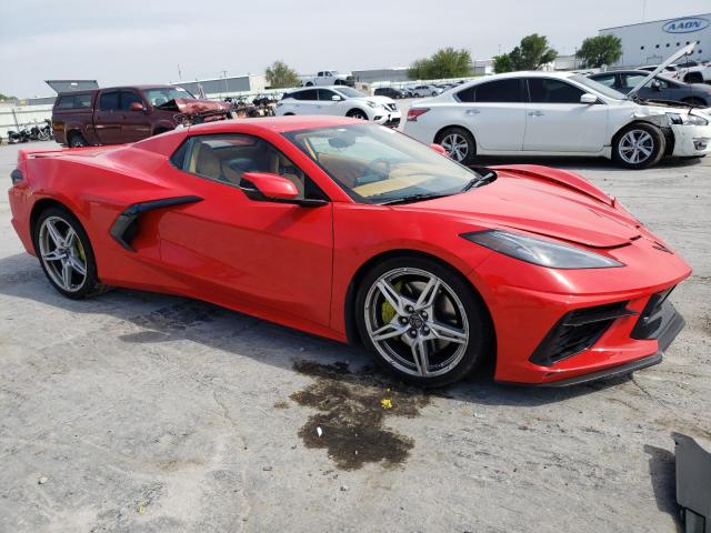 1G1YC3D45P5114025 - 2023 CHEVROLET CORVETTE STINGRAY 3LT RED photo 4