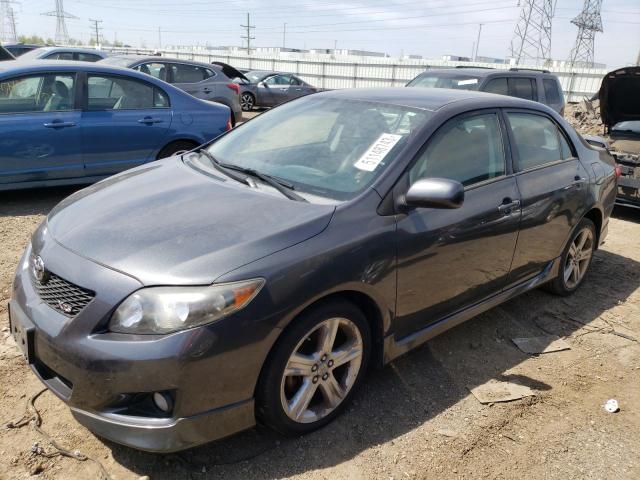 2T1BE40EX9C025925 - 2009 TOYOTA COROLLA XRS CHARCOAL photo 1