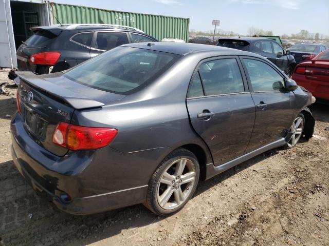 2T1BE40EX9C025925 - 2009 TOYOTA COROLLA XRS CHARCOAL photo 3