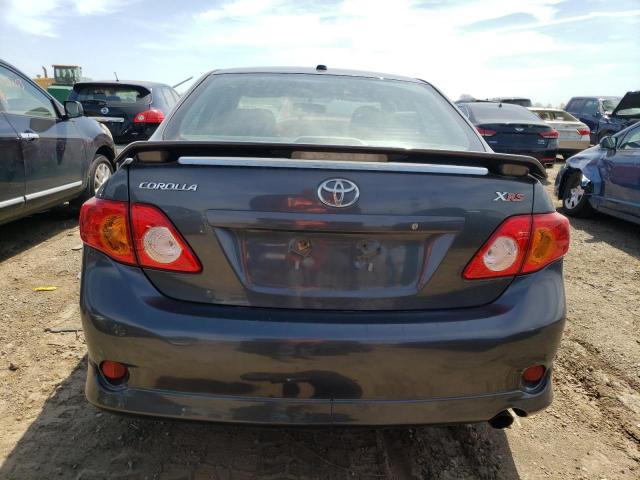 2T1BE40EX9C025925 - 2009 TOYOTA COROLLA XRS CHARCOAL photo 6