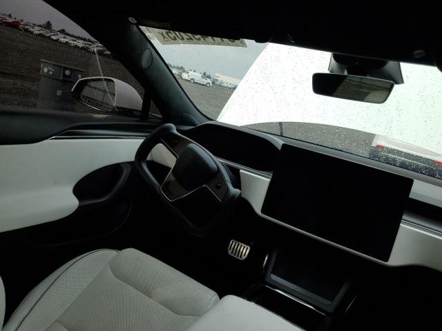 5YJSA1E62NF490541 - 2022 TESLA MODEL S WHITE photo 9