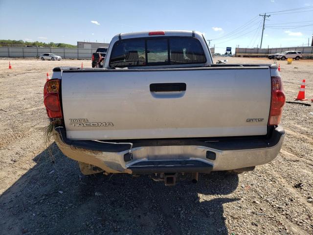 5TEUX42N78Z581845 - 2008 TOYOTA TACOMA ACCESS CAB SILVER photo 6