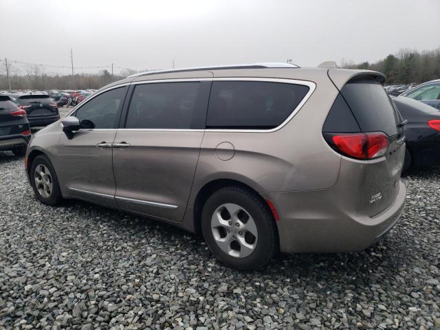 2C4RC1EG8HR559579 - 2017 CHRYSLER PACIFICA TOURING L PLUS BEIGE photo 2