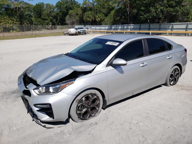 3KPF24AD6KE060985 - 2019 KIA FORTE FE SILVER photo 1