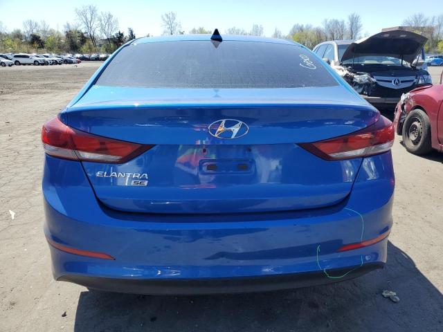 KMHD74LF8HU359360 - 2017 HYUNDAI ELANTRA SE BLUE photo 6