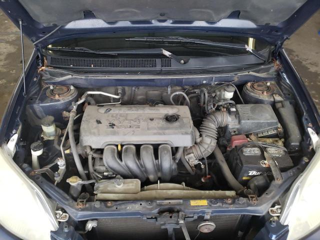 2T1KR32EX7C660541 - 2007 TOYOTA COROLLA MA XR BLUE photo 11