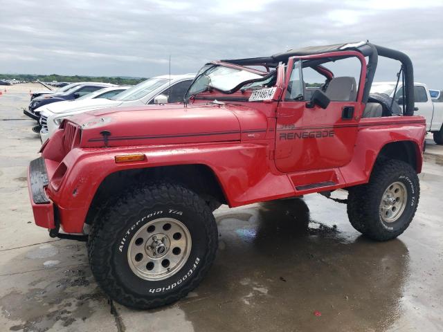 2J4FY69S4NJ538555 - 1992 JEEP WRANGLER / RENEGADE RED photo 1