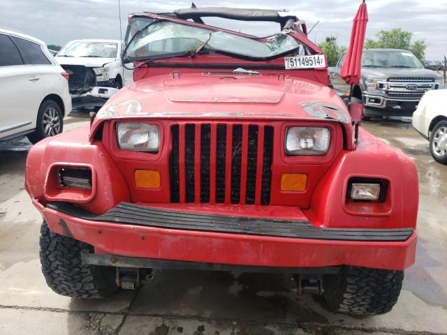 2J4FY69S4NJ538555 - 1992 JEEP WRANGLER / RENEGADE RED photo 5