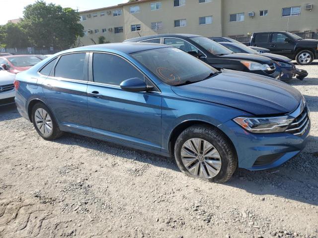 3VWCB7BU0KM215777 - 2019 VOLKSWAGEN JETTA S BLUE photo 4