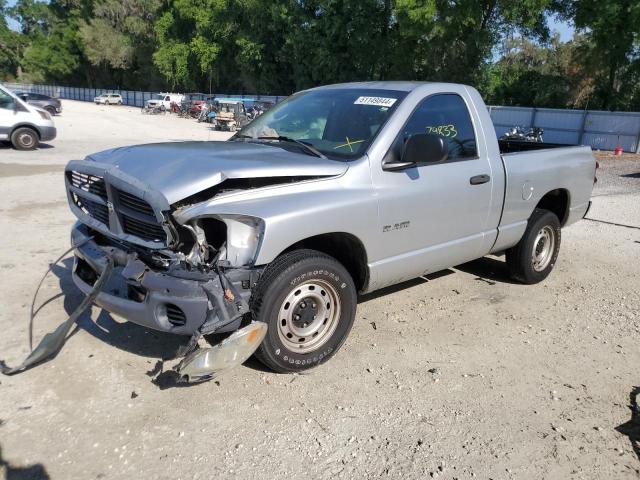 1D7HA16K08J161345 - 2008 DODGE RAM 1500 ST SILVER photo 1