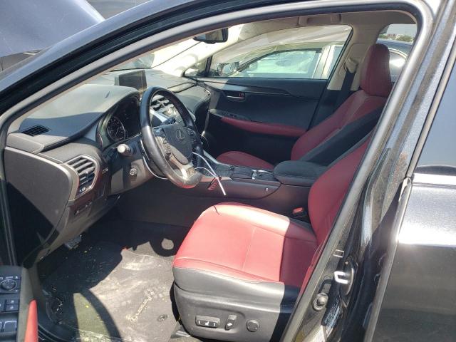 JTJDARBZXM2185891 - 2021 LEXUS NX 300 BASE შავი ფოტო 7