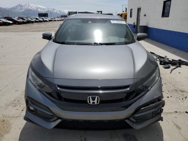 SHHFK7H97LU220966 - 2020 HONDA CIVIC SPORT TOURING GRAY photo 5