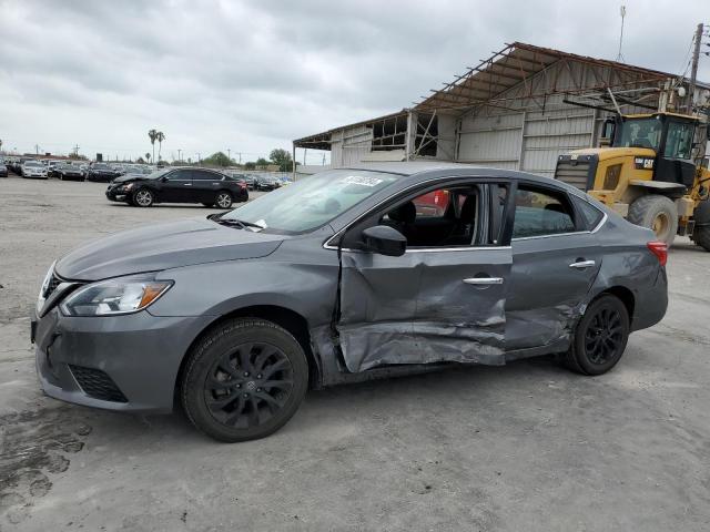 3N1AB7AP7JY345216 - 2018 NISSAN SENTRA S GRAY photo 1